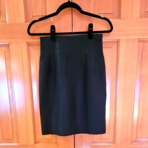 Cathy Hardwick/Neiman Marcus Black Silk Skirt - 6